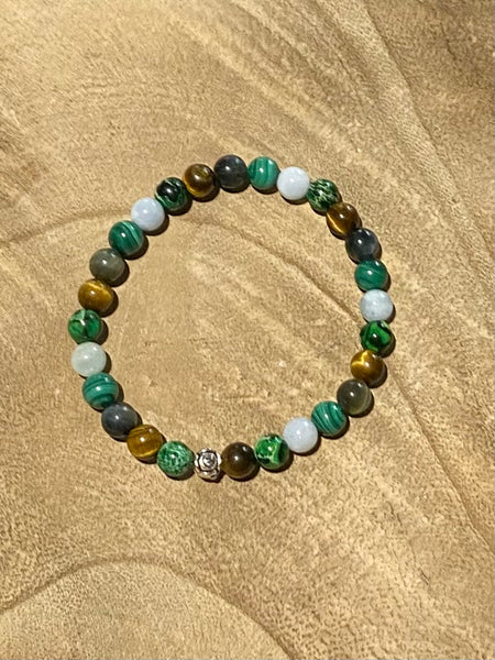 Intention Bracelet- safe travel , land air and water