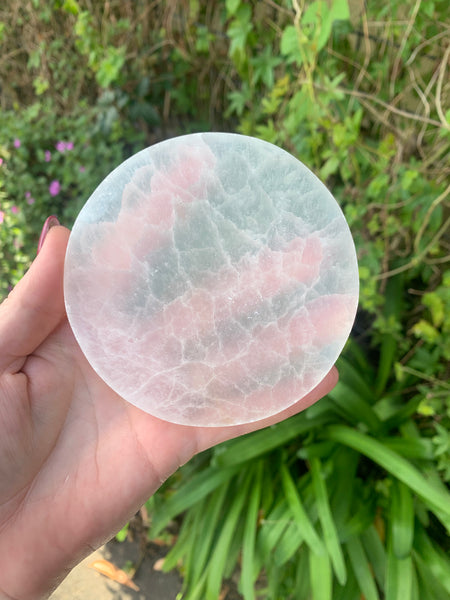 Selenite Charging Plate 9-10cm