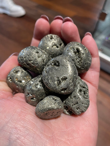 Pyrite Tumbled