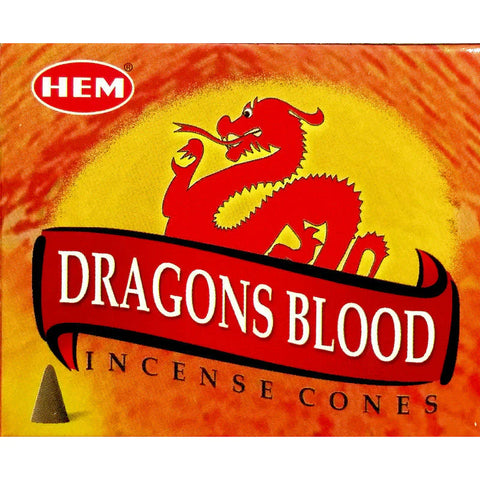 Dragons blood incense cones