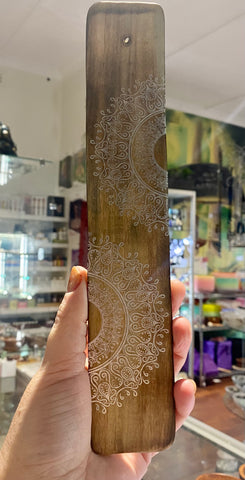 Mandala Print Incense Holder