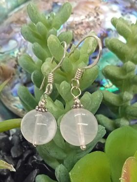 Rose Quartz Earrings