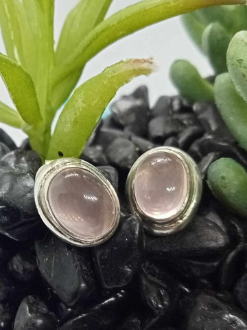 Rose Quartz Earrings