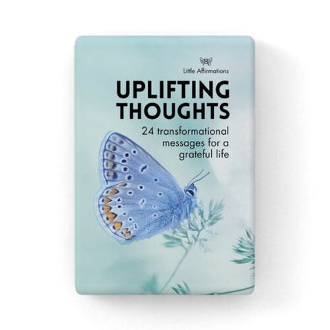 upliting thoughts affirmation cards