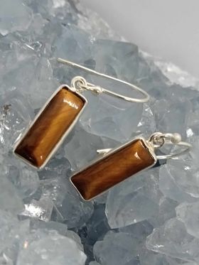 Tiger Eye Earrings