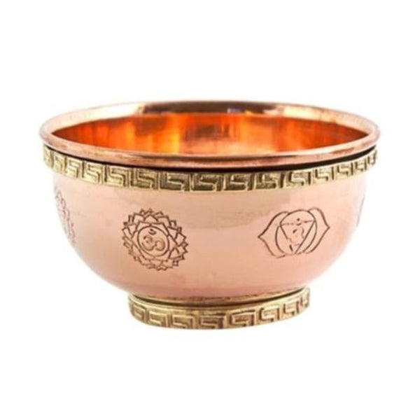 Copper Bowl - Engraved 8cm