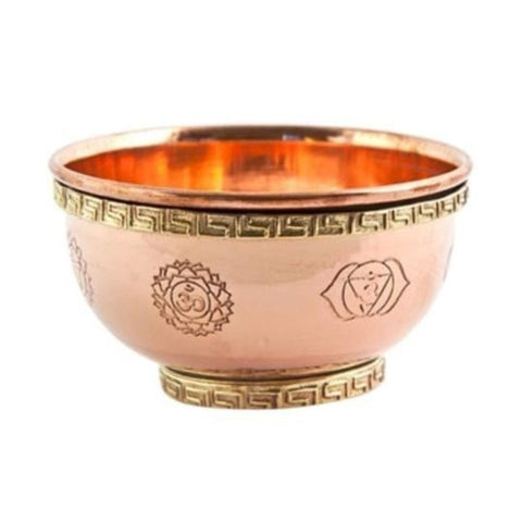 Copper Bowl - Engraved 8cm