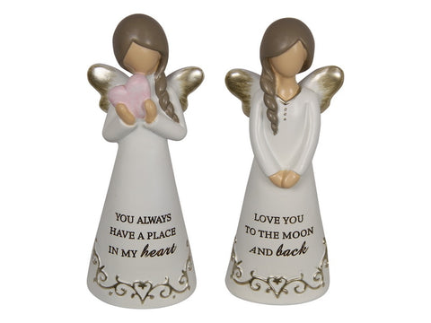 ANGEL WITH INSPIRATIONAL MESSAGE