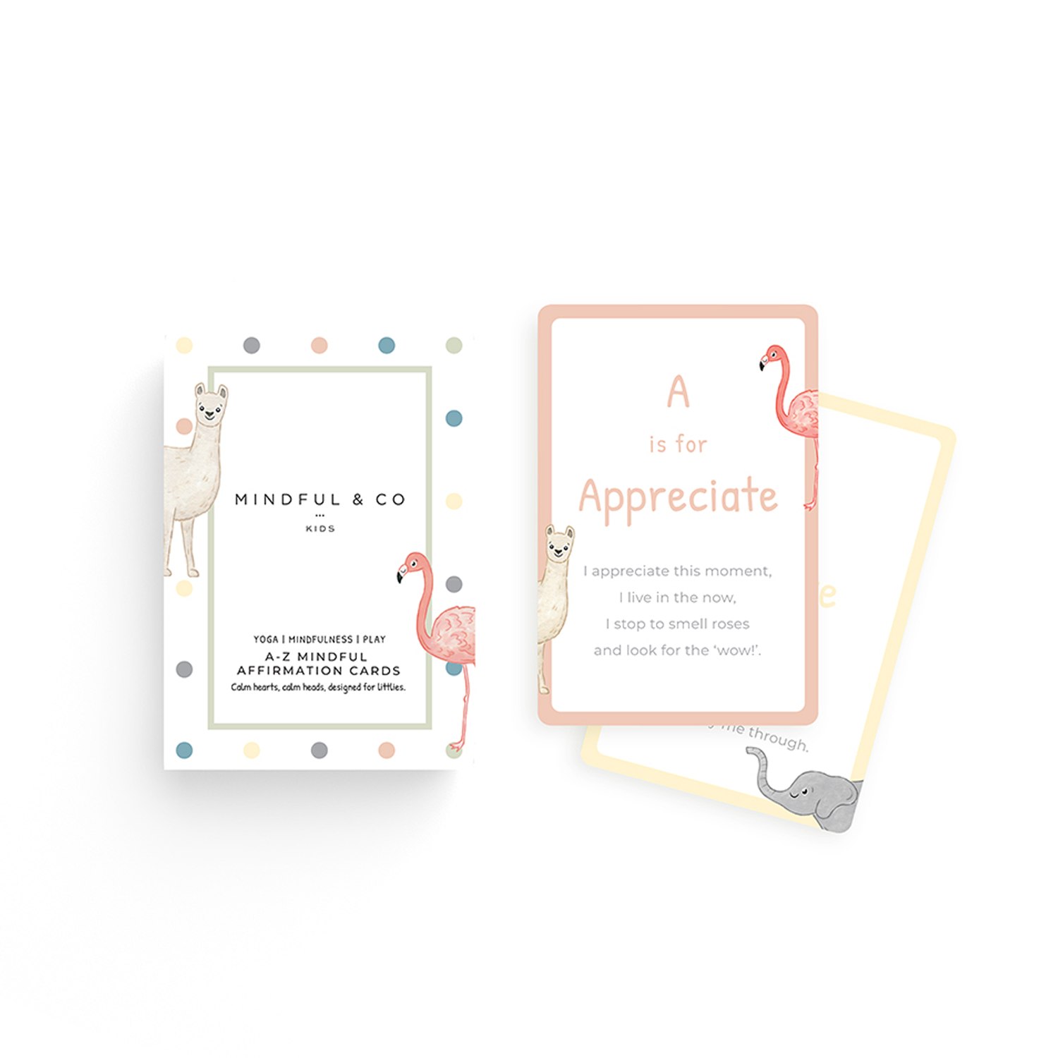 A-Z mindful affirmation cards