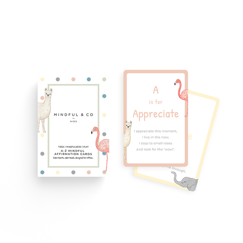 A-Z mindful affirmation cards