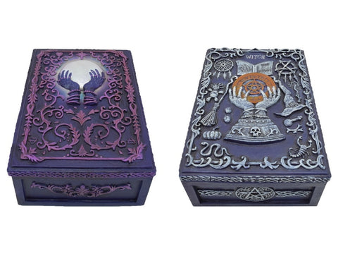 Fortune Teller Hands Design Tarot Box