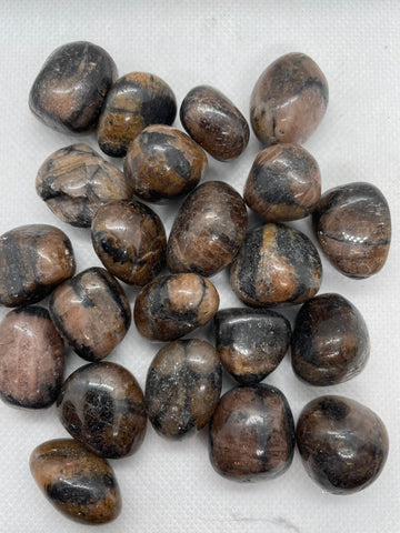 Chiastolite Tumbled