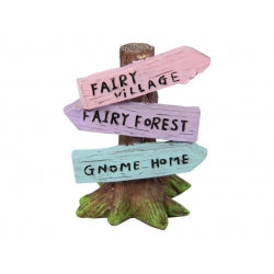 Fairy Garden Tree with Signs