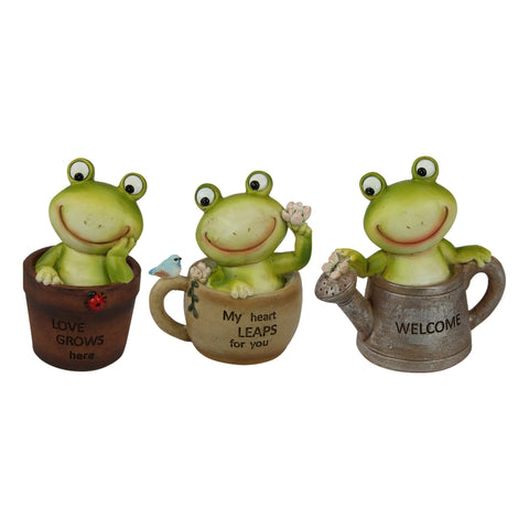 Frogs in pots
