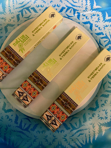 Sweetgrass and Yerba Santa Incense