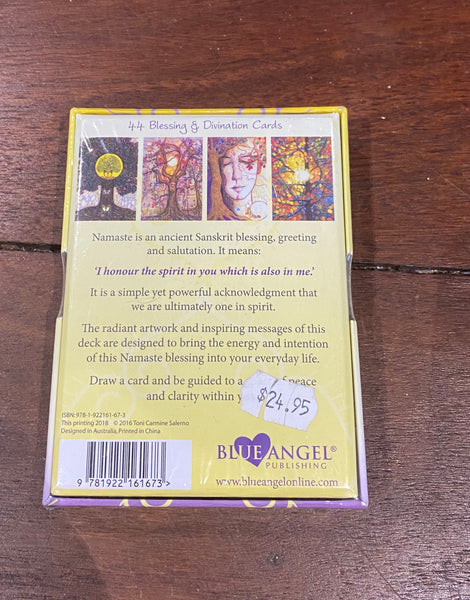 Namaste blessing and divination cards