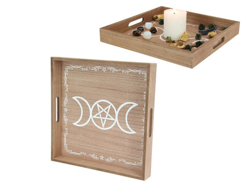 Triple Moon Design Square Tray