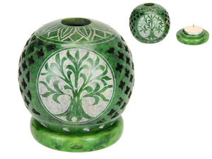 Soapstone Candle Ball