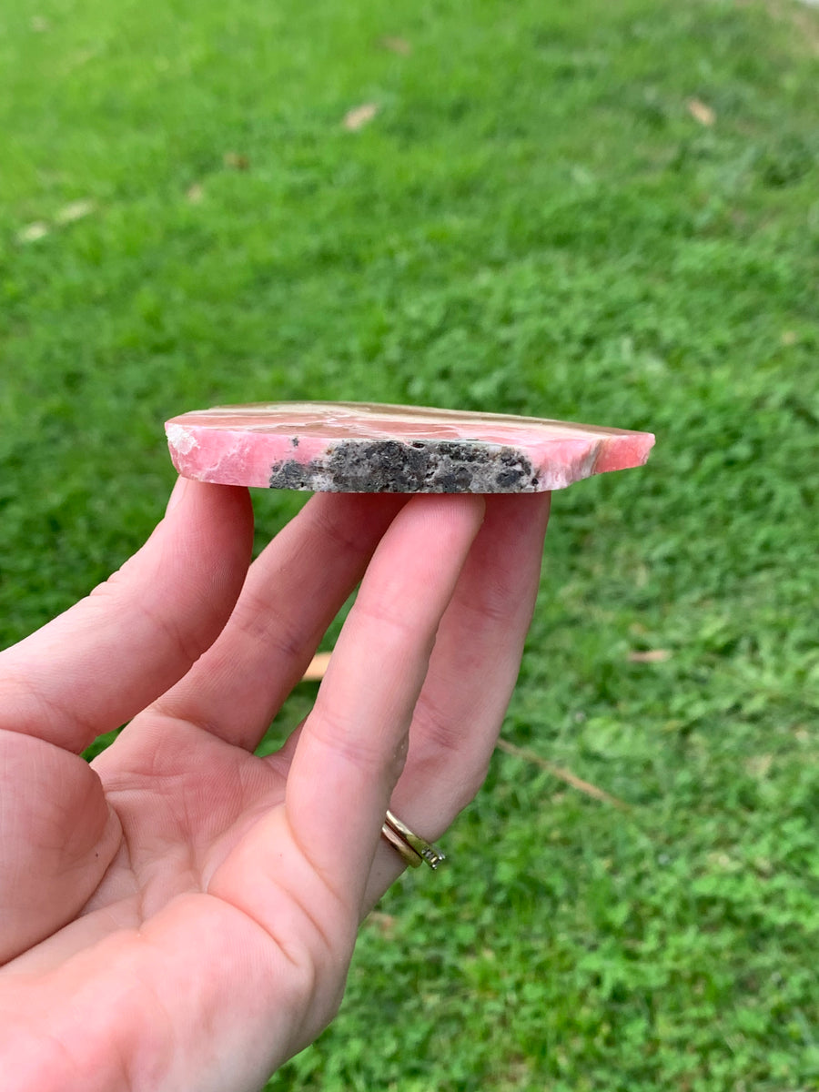 Rhodochrosite slice – Boodi Bunbury