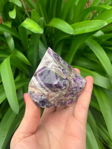 Chevron Amethyst Tower