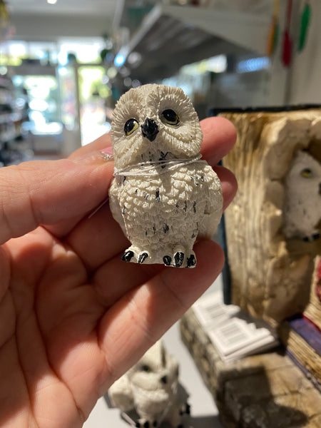 White owl figurine