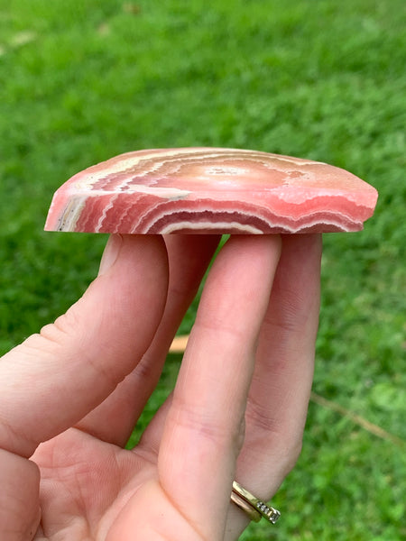 Rhodochrosite Slice