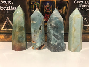 Caribbean calcite small towers