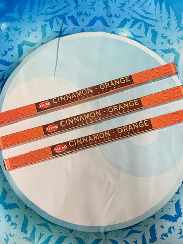 Cinnamon Orange Incense Sticks