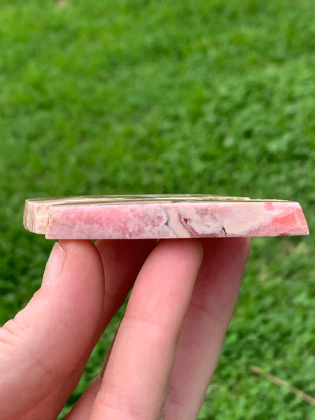 Rhodochrosite Slice