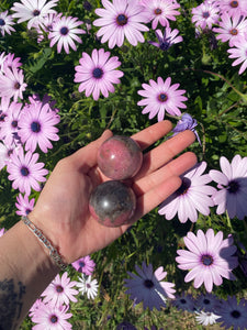 Rhodonite Sphere