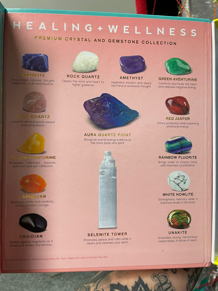 Healing & Wellness Gemstone kit