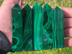 Malachite towers