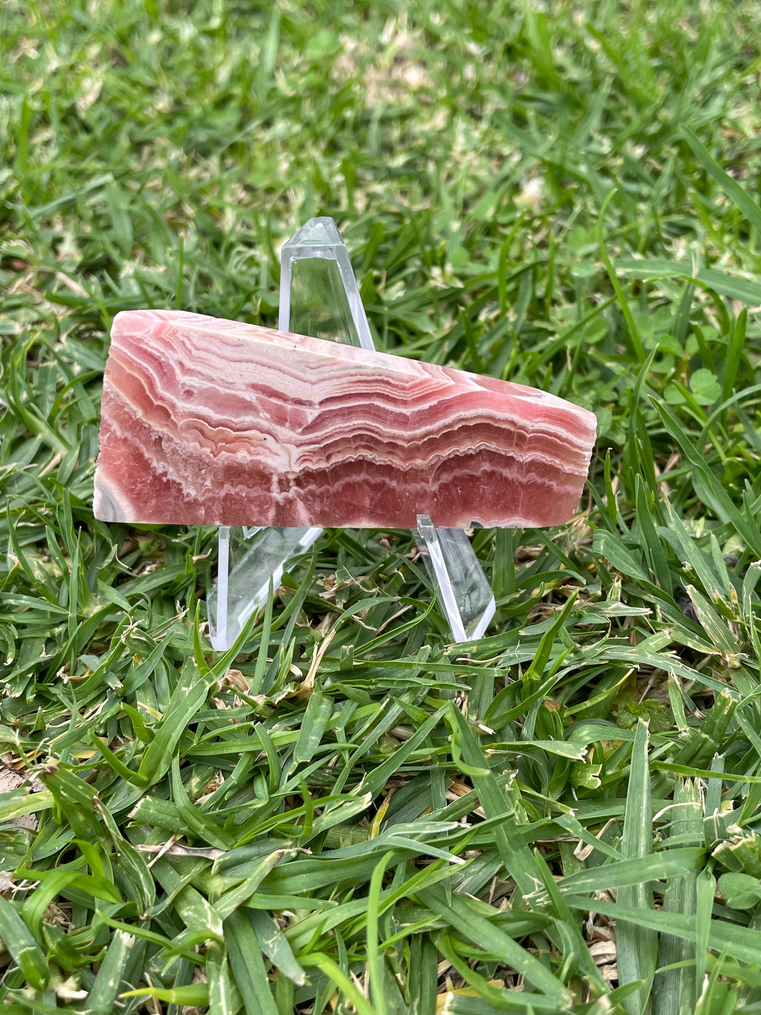 Rhodochrosite Slice