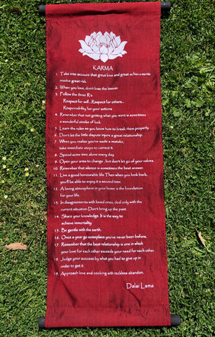 Karma tapestry