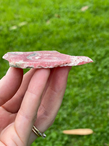 Rhodochrosite Slice