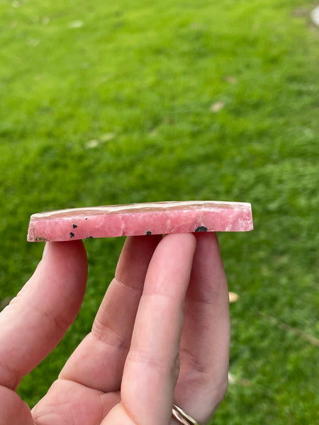 Rhodochrosite Slice