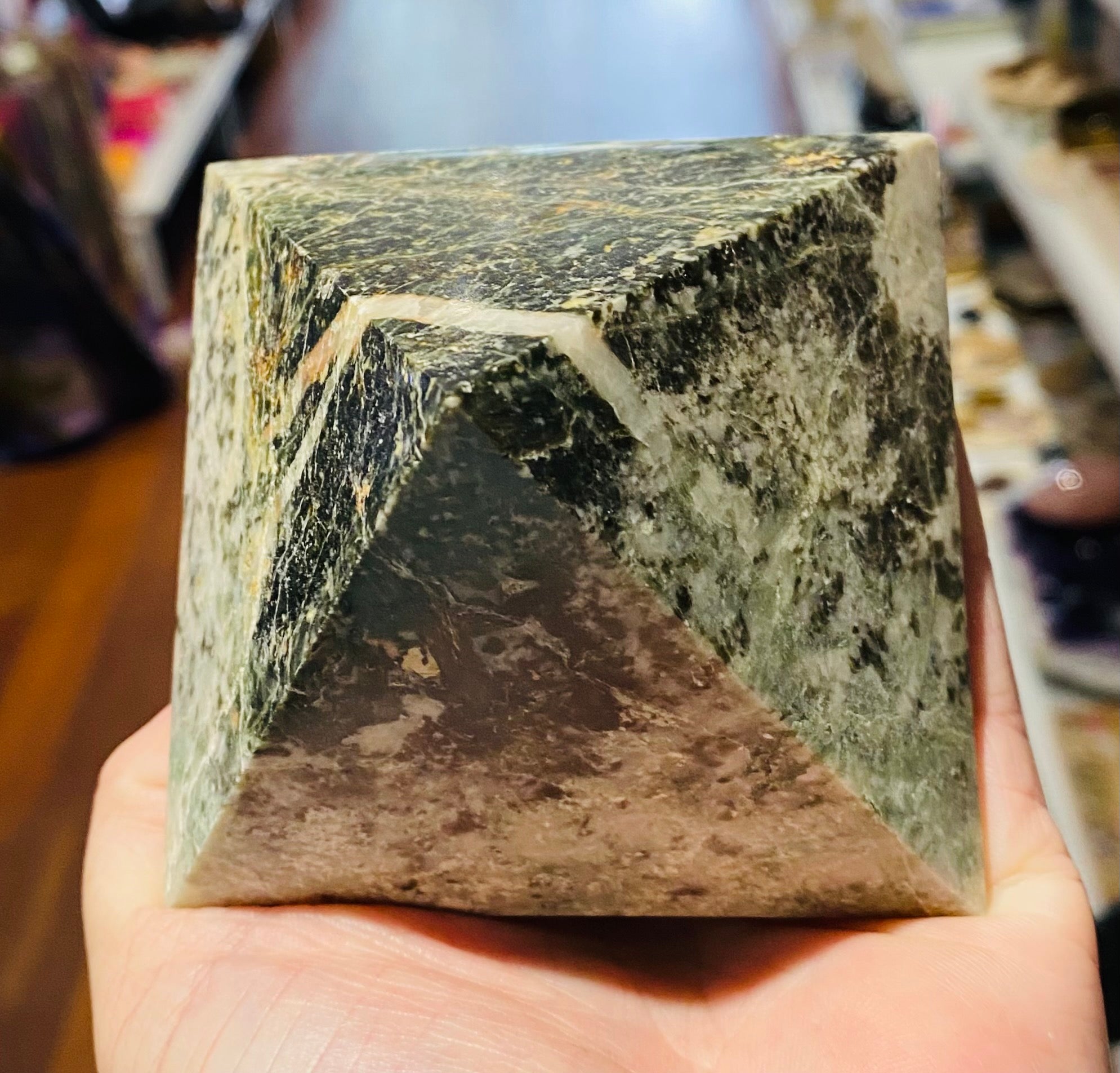 Ocean Jasper Pyramid