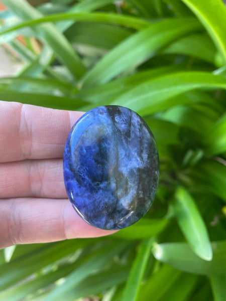 Sodalite Palm Stone
