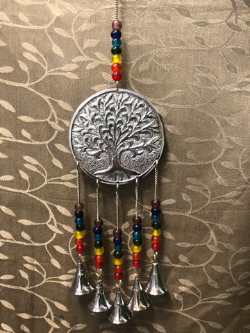 Tree of life chakra windchime