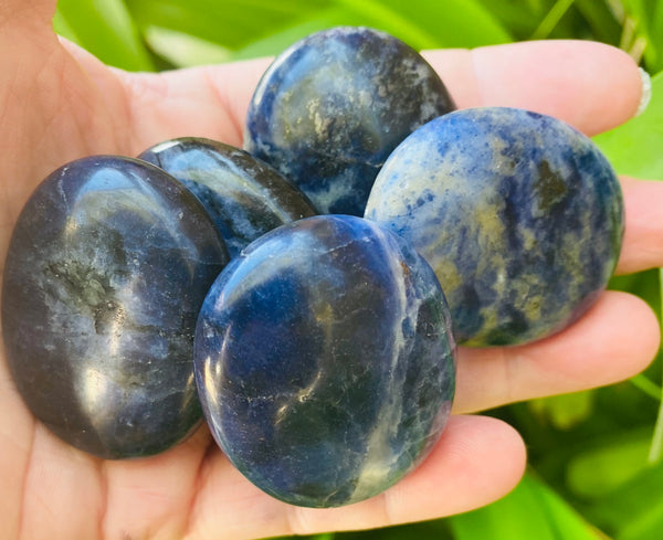 Sodalite Palm Stone