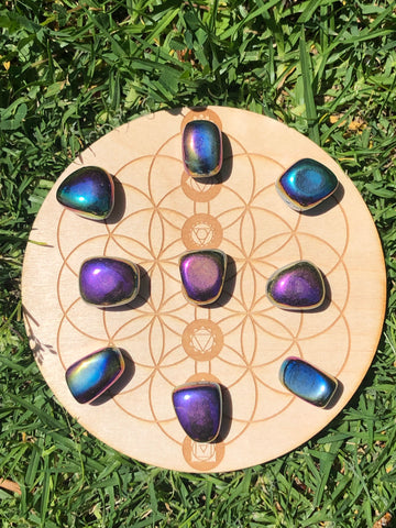 Titanium aura tumbles