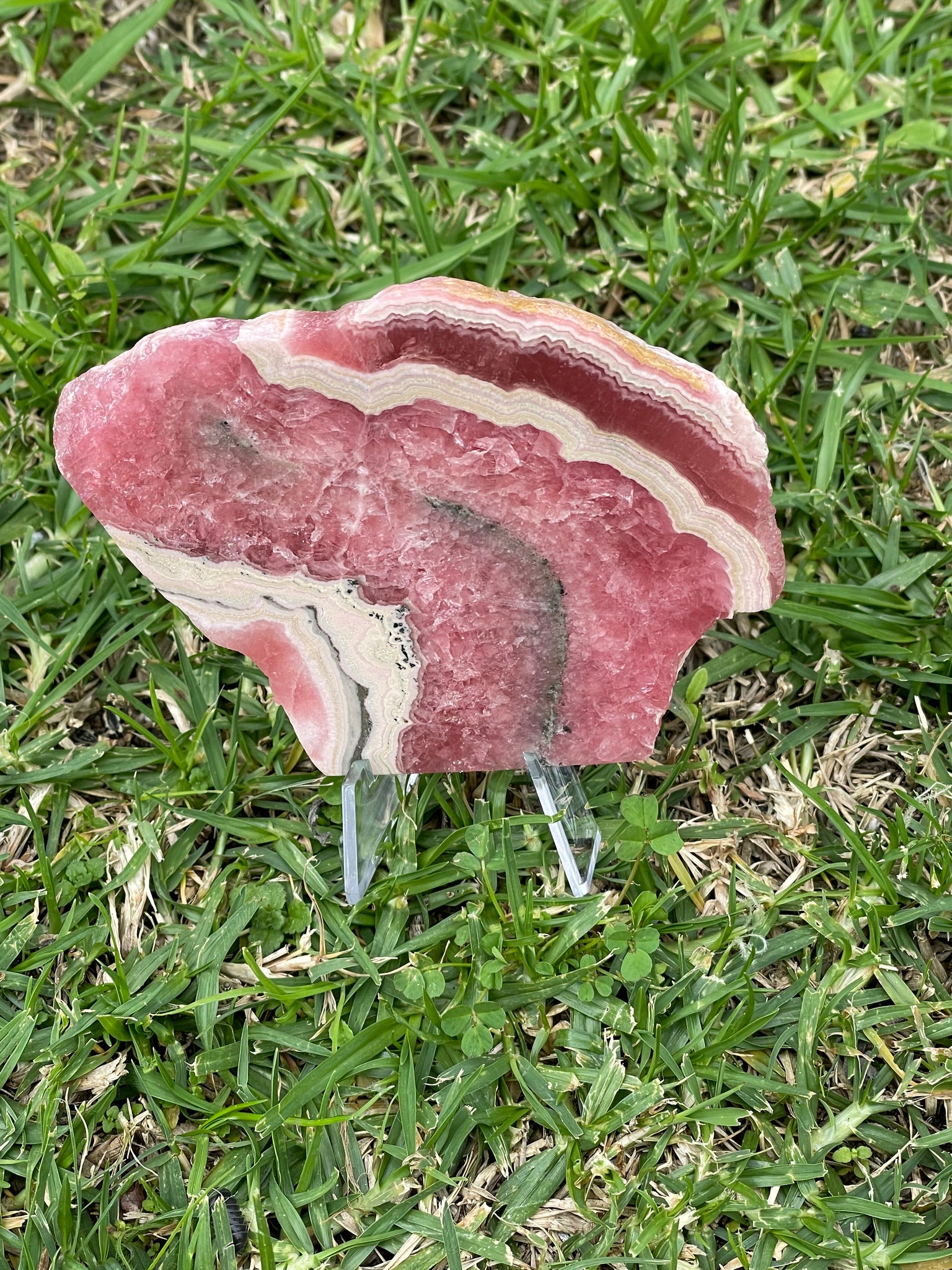 Rhodochrosite Slice
