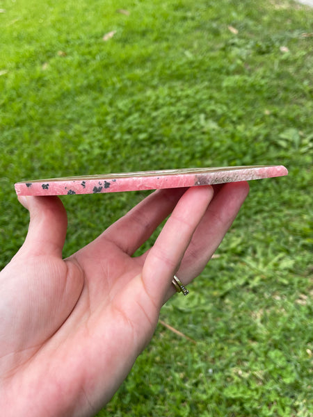 Rhodochrosite Slice