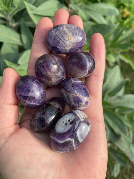 Chevron Amethyst Tumble