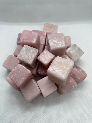 Pink Opal Cubes