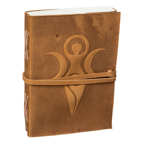 Leather Journal - Moon Goddess