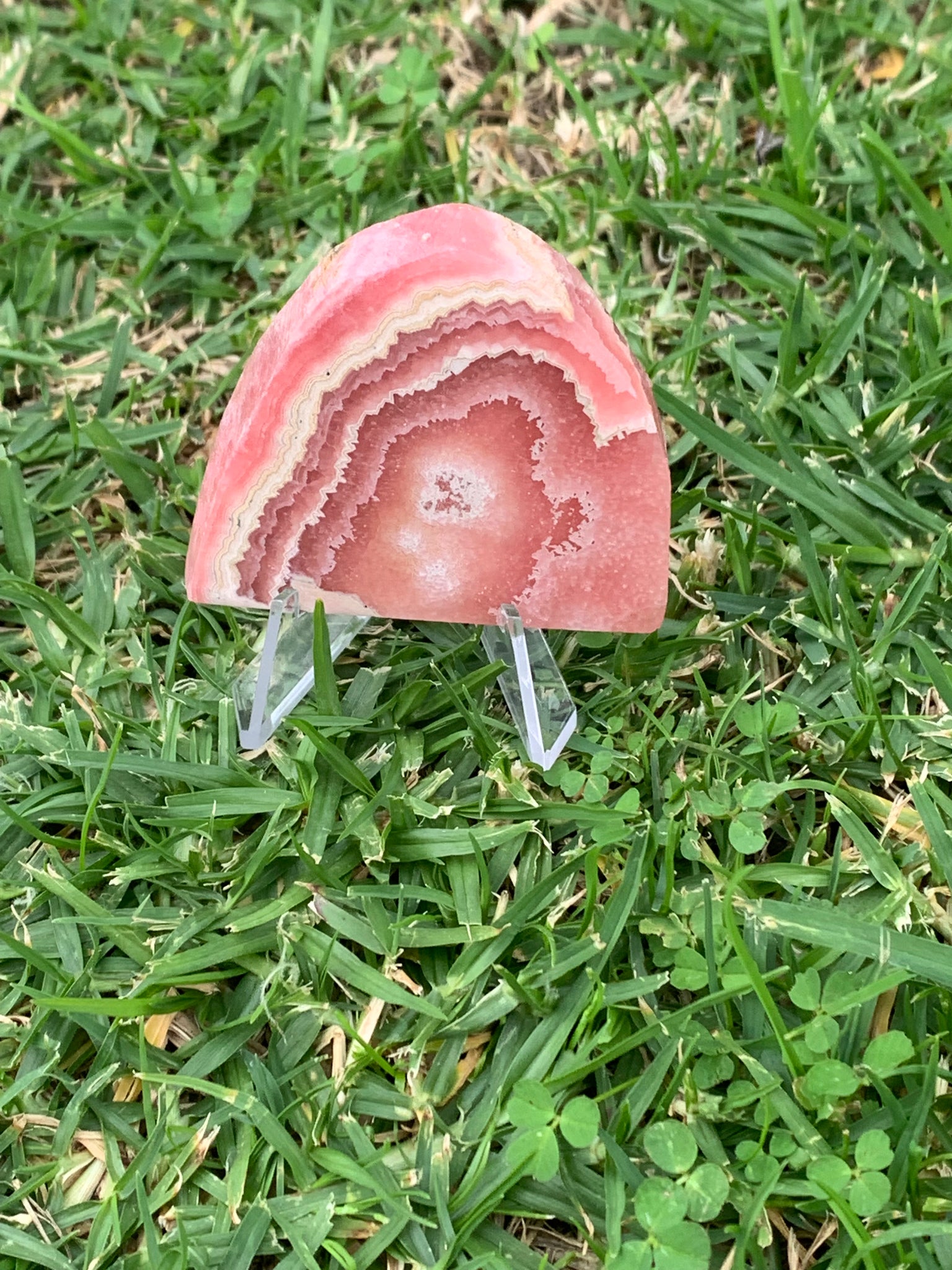 Rhodochrosite Slice