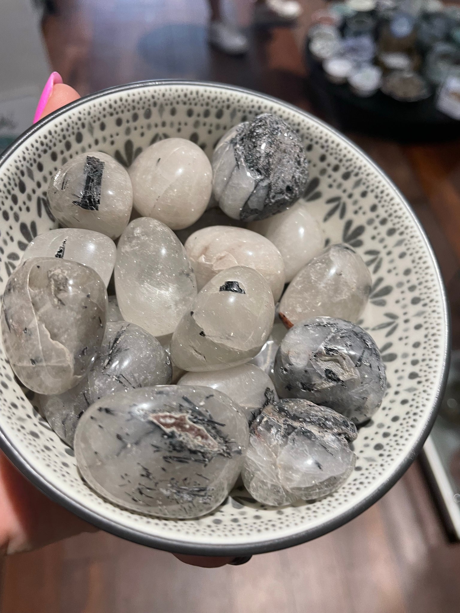 Tourmalinated Quartz Large