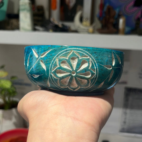 Soap stone bowl