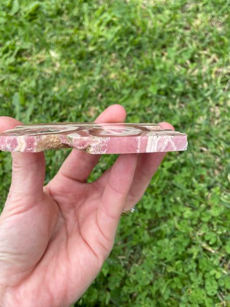 Rhodochrosite Slice